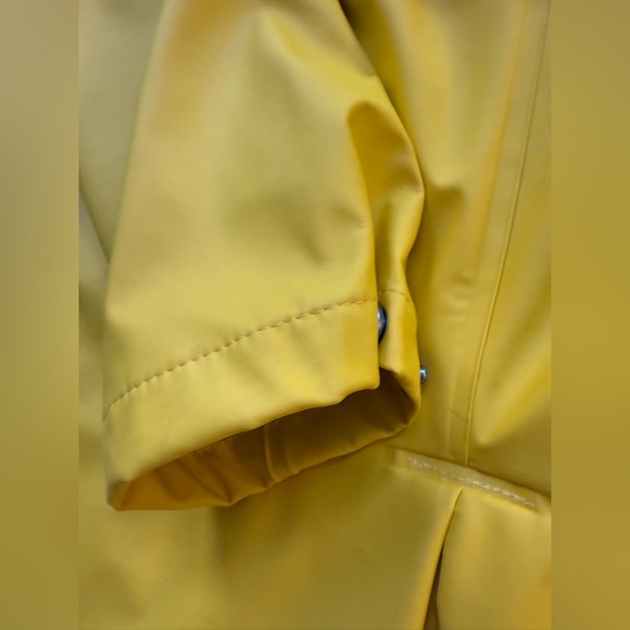 HELLY HANSEN Womens Yellow KIRKWALL II Windproof Hooded Raincoat Logo Lined - XL - Picture 13 of 13